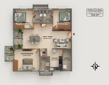 type5-3bhk type5-3bhk